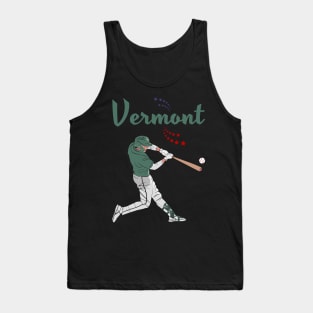 Vermont USA Baseball | America's Sports Cities Tank Top